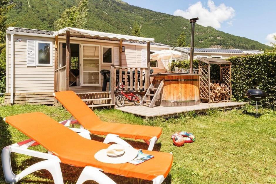 Hotel Camping Le Rochetaillee Grandes Sables Exterior foto