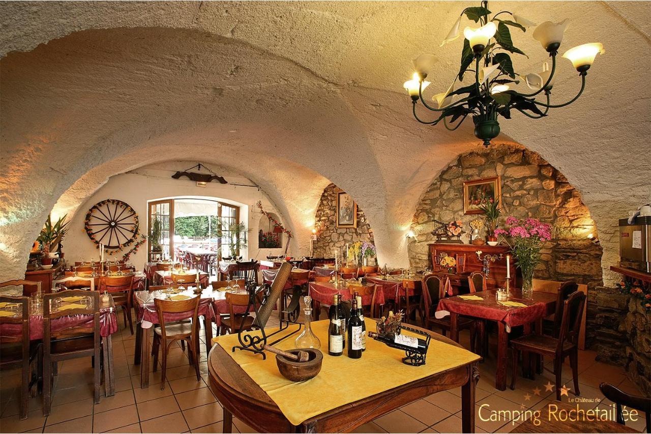 Hotel Camping Le Rochetaillee Grandes Sables Exterior foto