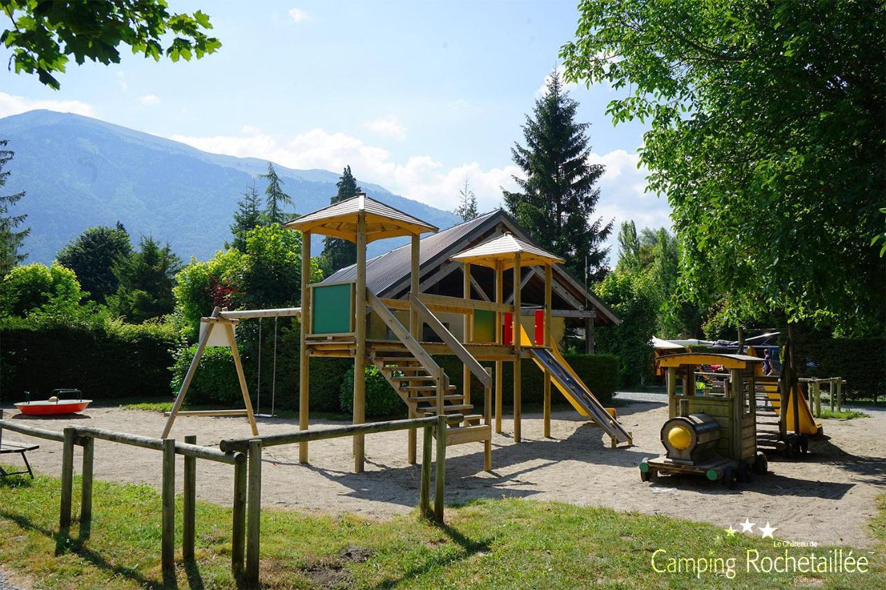 Hotel Camping Le Rochetaillee Grandes Sables Exterior foto