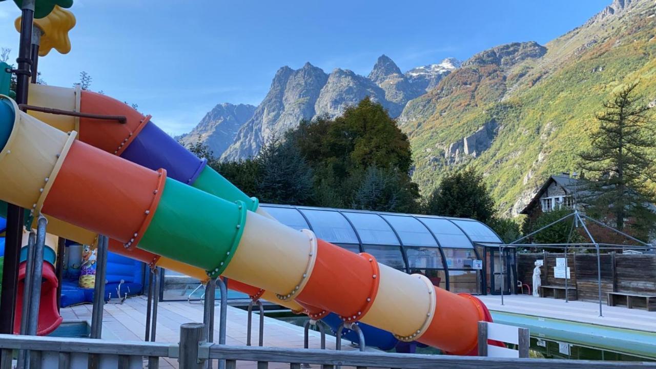 Hotel Camping Le Rochetaillee Grandes Sables Exterior foto