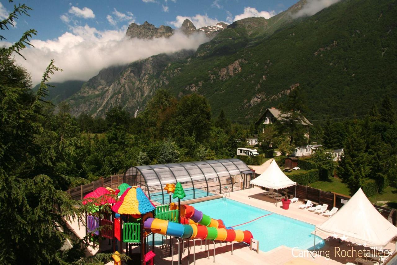 Hotel Camping Le Rochetaillee Grandes Sables Exterior foto